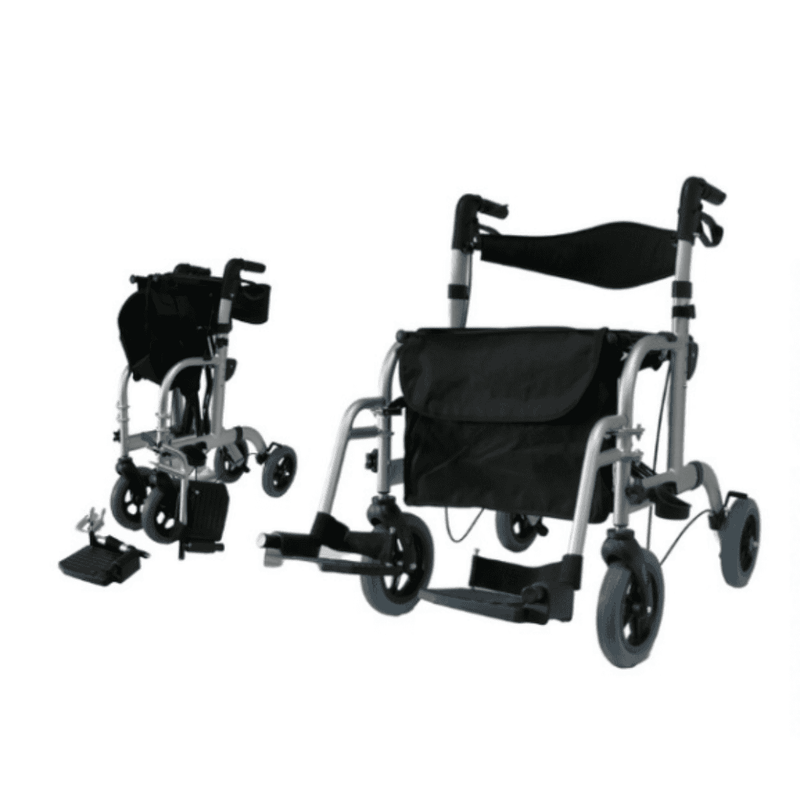 Deluxe Rollator With Legrest