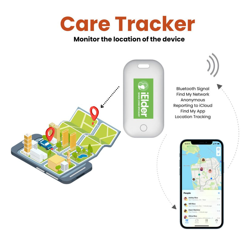 Care Tracker for seniors in pocket