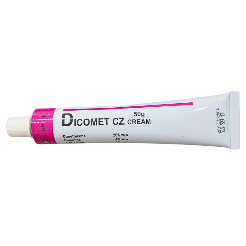 DICOMET CZ Cream 50g (diaper rash cream)