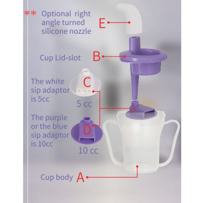 Spill-proof Scale Drinking Cup/Mug 250ml