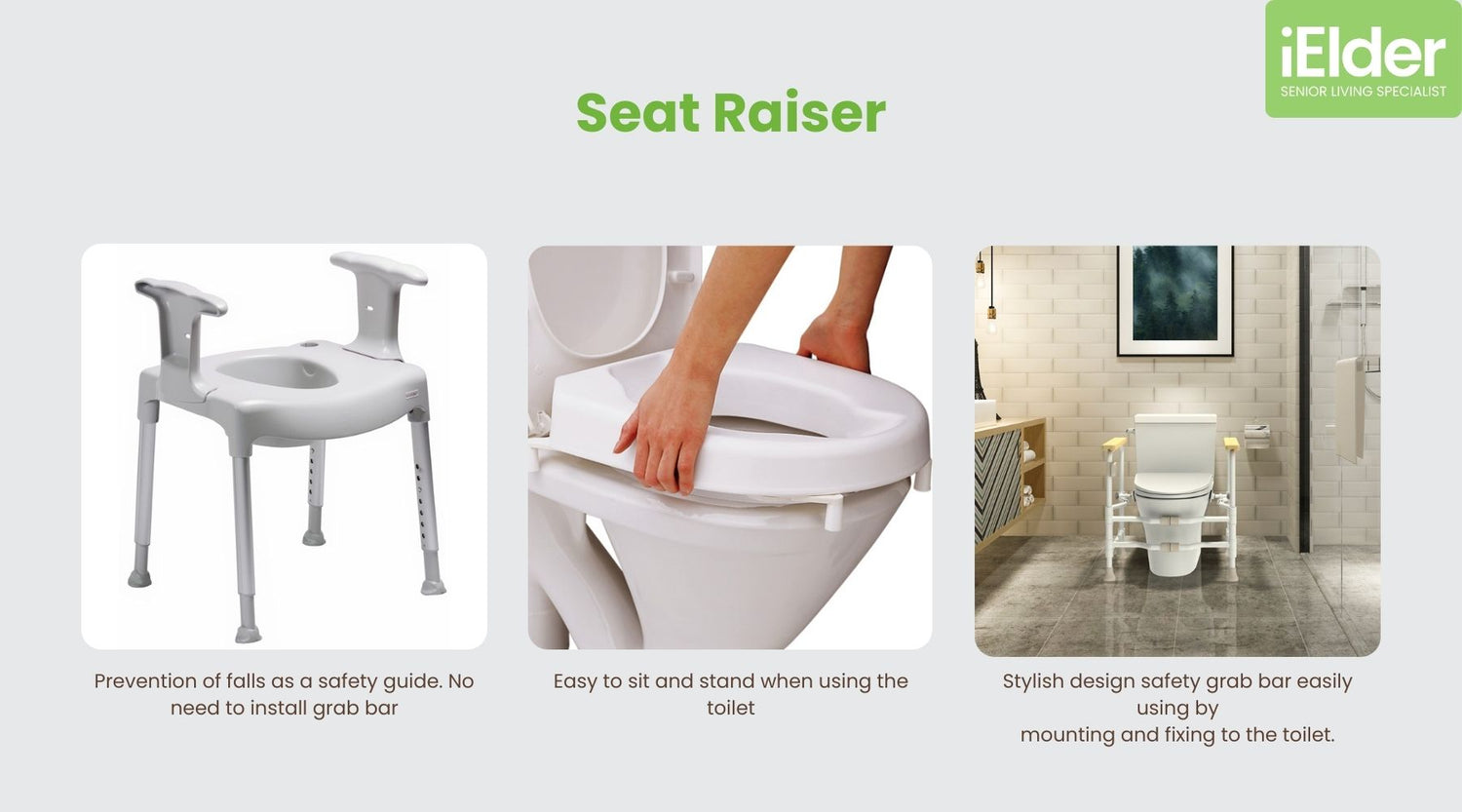 5. Place Seat Raiser