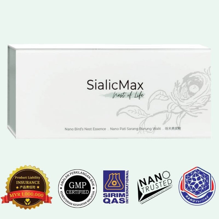 [Boost up Immune System] SialicMax Bird’s Nest Essence (7 bottle per box, 20ml per bottle)