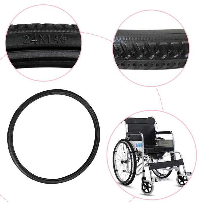 备件 PU 轮胎轮椅 [一对]