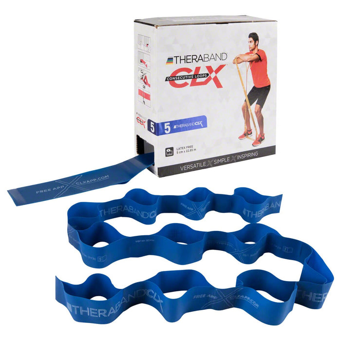 TheraBand CLX Loops Exercise Bands 22M (25 Yds)