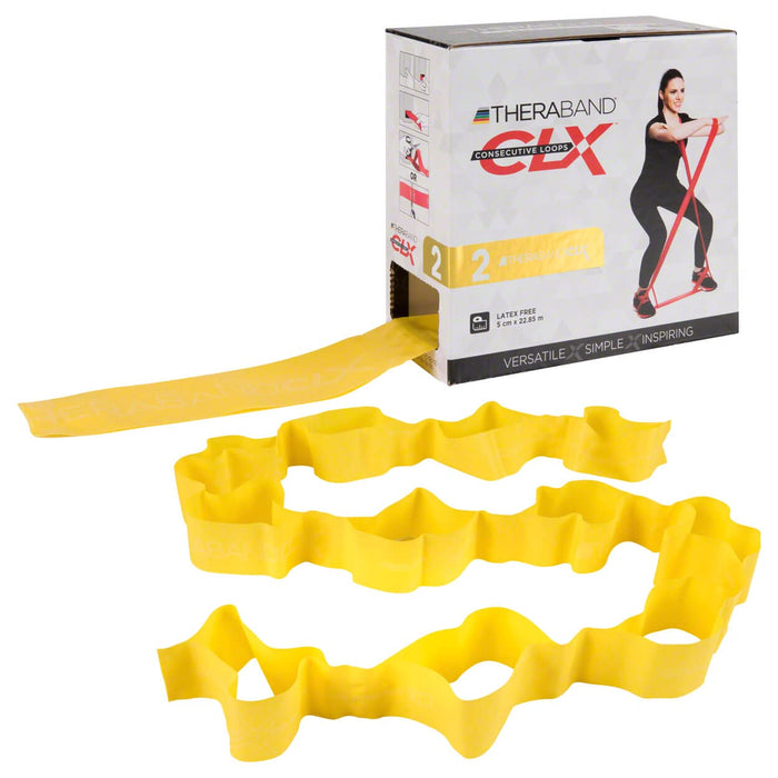 TheraBand CLX Loops Exercise Bands 22M (25 Yds)