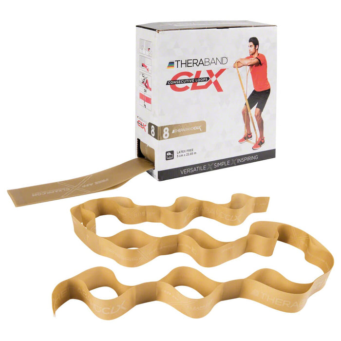 TheraBand CLX Loops Exercise Bands 22M (25 Yds)