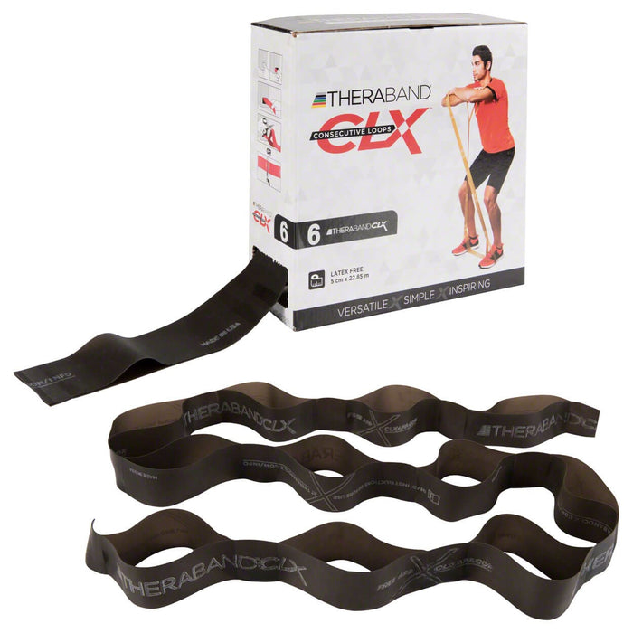 TheraBand CLX Loops Exercise Bands 22M (25 Yds)