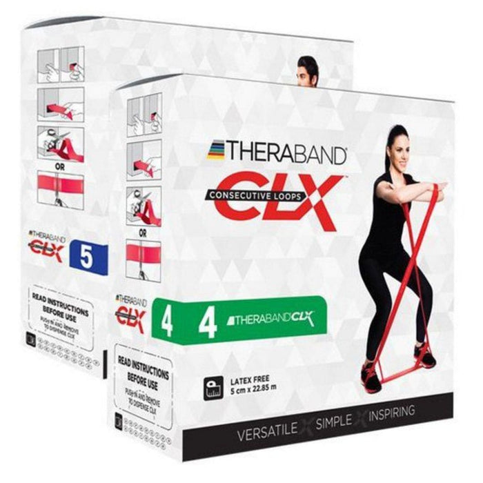 TheraBand CLX Loops Exercise Bands 22M (25 Yds)