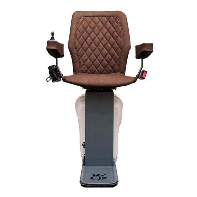 Stair lift with curves | UP Stairlift