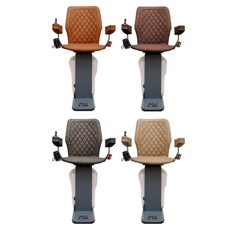 Stair lift with curves | UP Stairlift