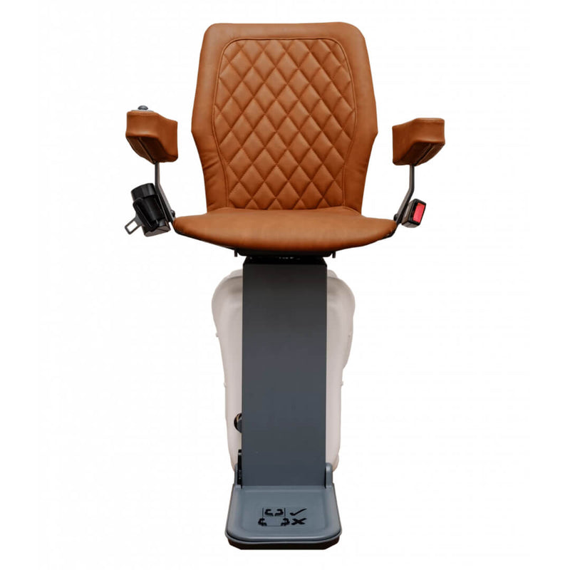 Stair lift with curves | UP Stairlift