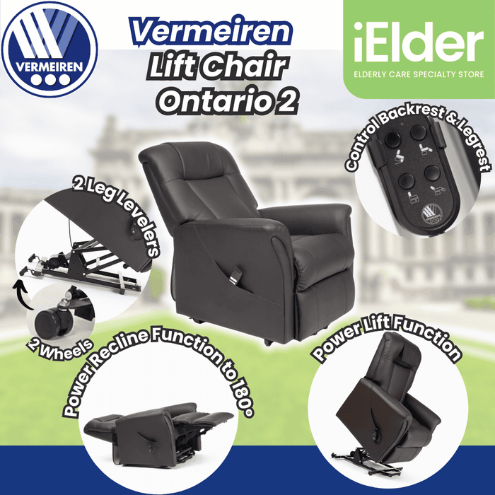 Recline and Lift Auto Chair | Vermeiren Ontario 2