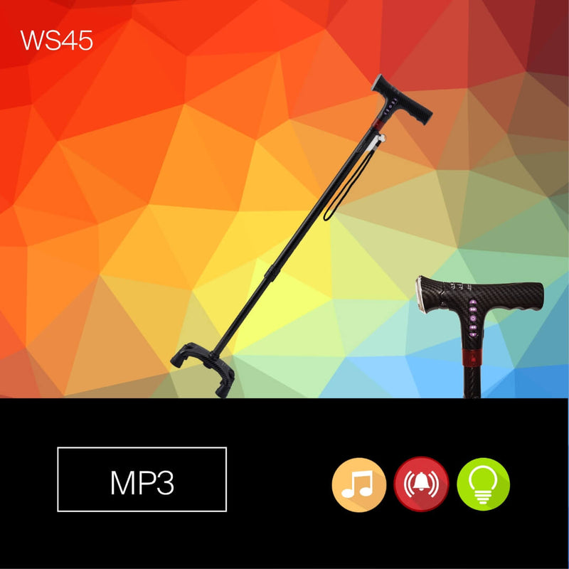 Carbon Fiber Quad Cane | AgeGracefully