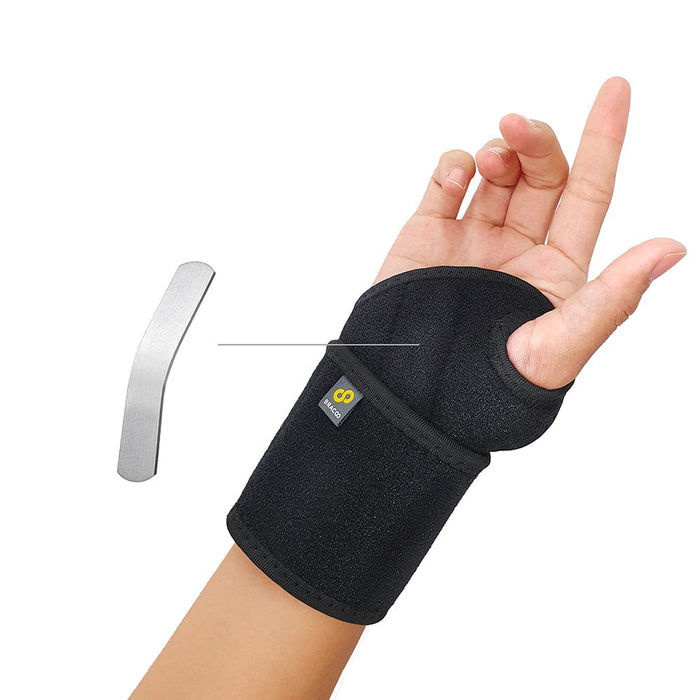 Wrist Fulcrum Wrap Easyfit with Splint WS11 | BRACOO