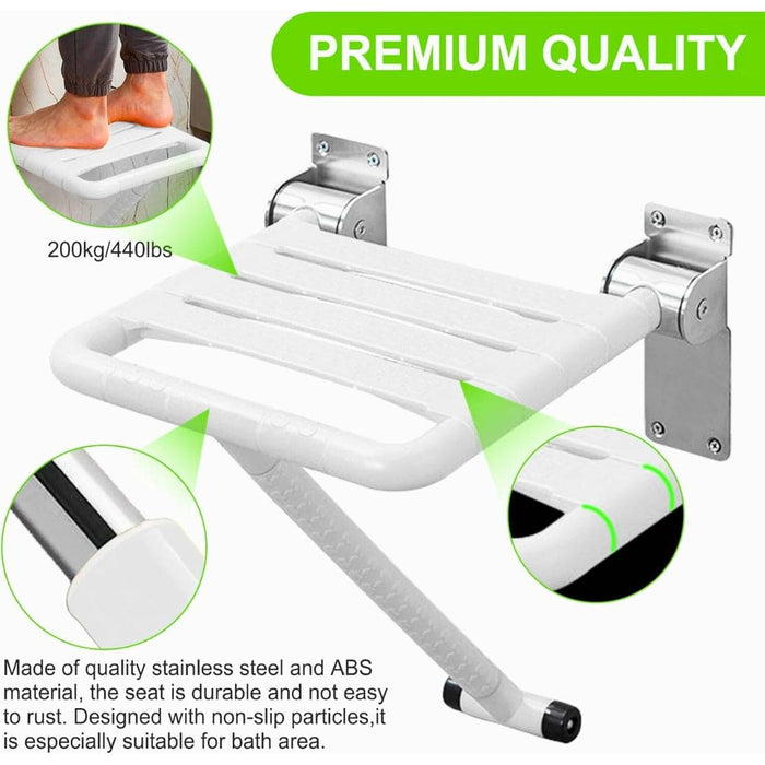 [Pre-Order] Wall-Mounted Foldable Shower Stool / Seat