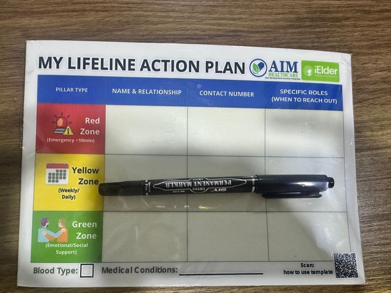 Senior Citizens’ Lifeline Plan Magnetic Plate