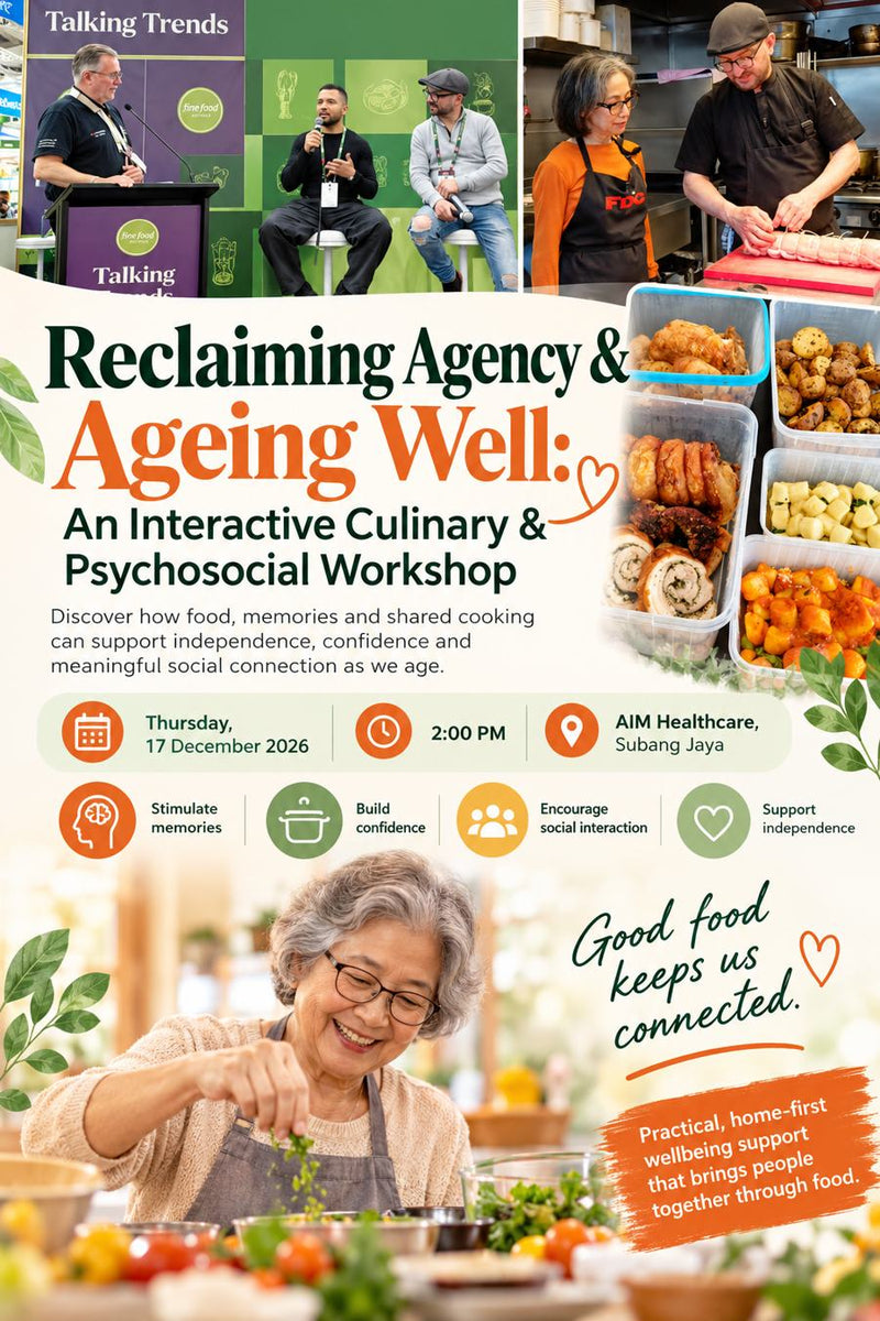 Reclaiming Agency & Ageing Well: An Interactive Culinary & Psychosocial Workshop