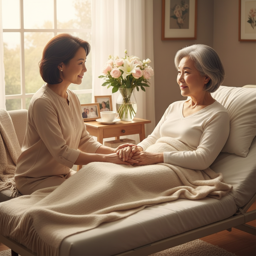 Bedbound Elderly Mother