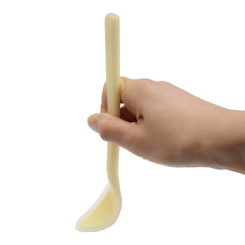 OKABE Japanese One-Piece Silicone Soft Spoon (Deep Spoon)