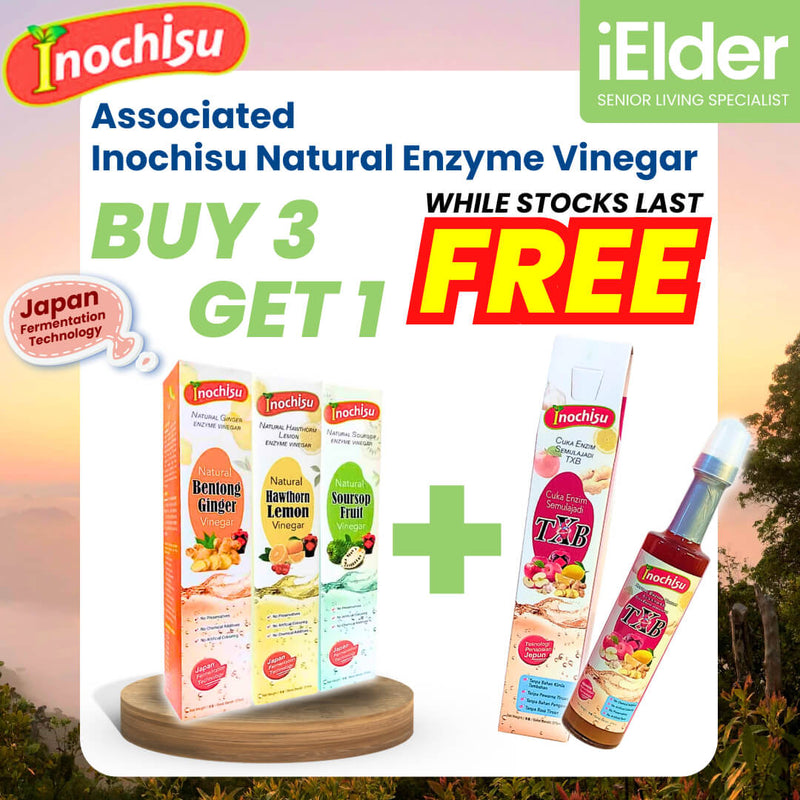 Inochisu Natural Enzyme Vinegar (Bentong Ginger) 375ml