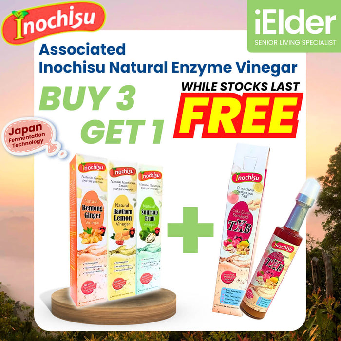 Inochisu Natural Enzyme Vinegar (Soursop Fruit) 375ml