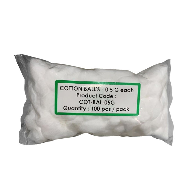 Cotton Ball 0.5g (100pcs/pack)