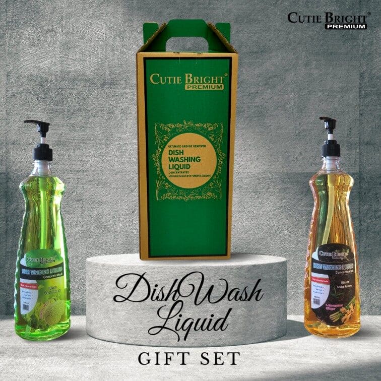 Dish Washing Liquid Concentrated | Cutie Bright Premium (twin pack)