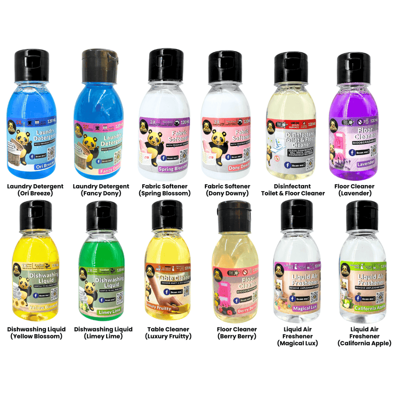 [iElder x Golden Panda] Detergent Gift Box (12 bottle x 120ml)