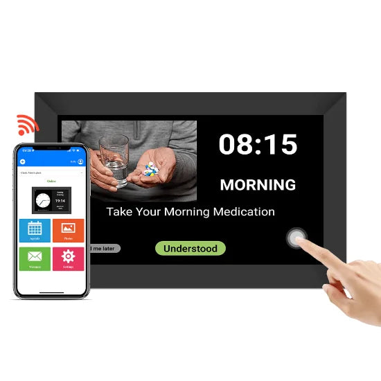 10" iElder Smart Clock - Orientation Dementia Clock (ETA early June 2026)