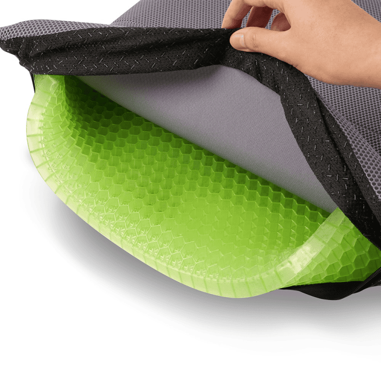 BalanceSeat Comfortable Cushion With Veta-Gel™ [Size M] - Gray | BalanceOn