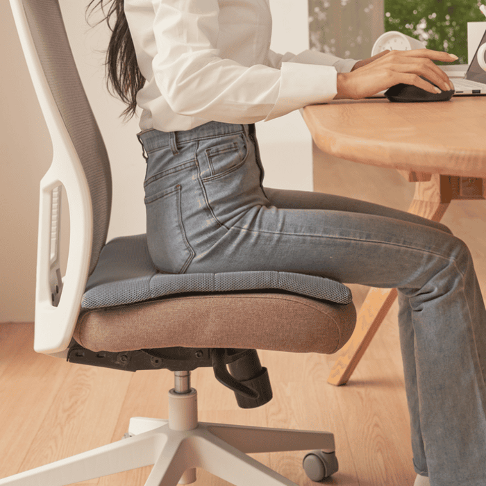Balance Seat Comfortable Cushion With Veta-Gel™ [Size M] - Gray | BalanceOn