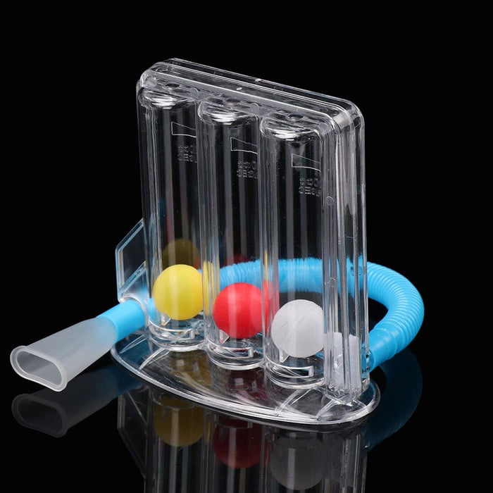 Nemo Incentive Spirometer 3 Ball Respiratory Exerciser ( 1 box ) [ 600ml-900ml-1200ml/Sec