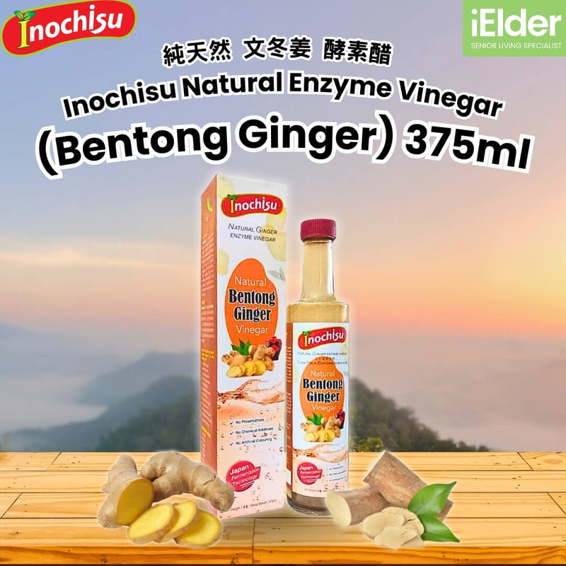 Inochisu Natural Enzyme Vinegar (Bentong Ginger) 375ml