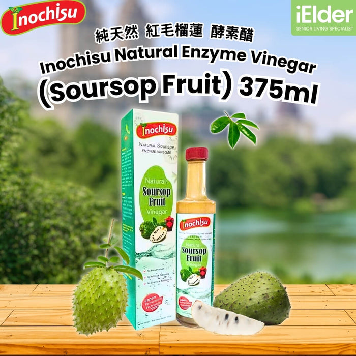 Inochisu Natural Enzyme Vinegar (Soursop Fruit) 375ml