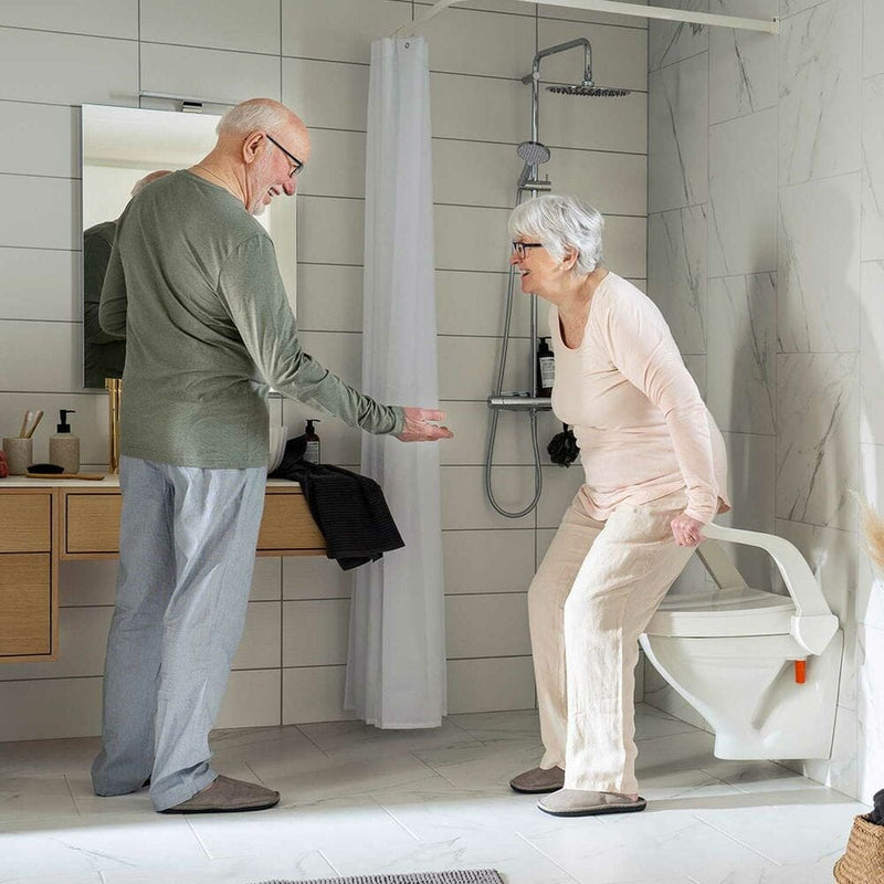 My-Loo Fixed 10 cm, with armrests | Etac My-Loo