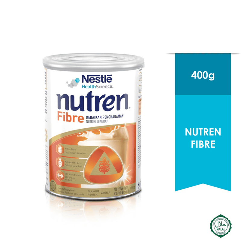 [Pre-Order] Nutren Fibre Complete Nutrition - Vanilla Flavour | Nestle