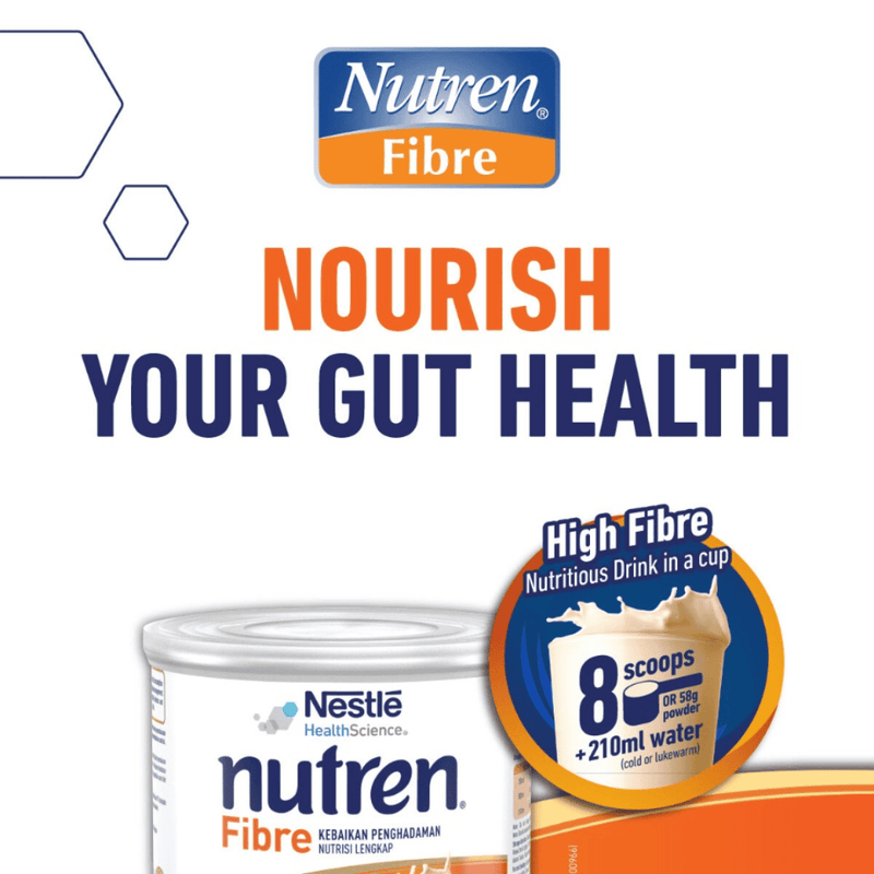 [Pre-Order] Nutren Fibre Complete Nutrition - Vanilla Flavour | Nestle