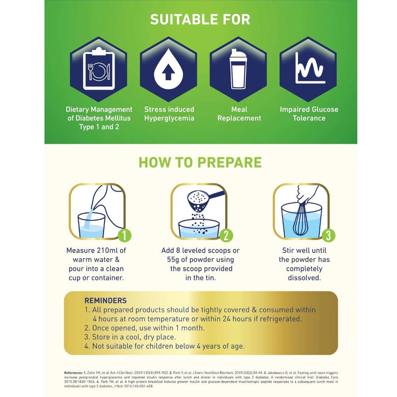 [Pre-Order] Nutren GlucoBalance - Vanilla Flavour | Nestle