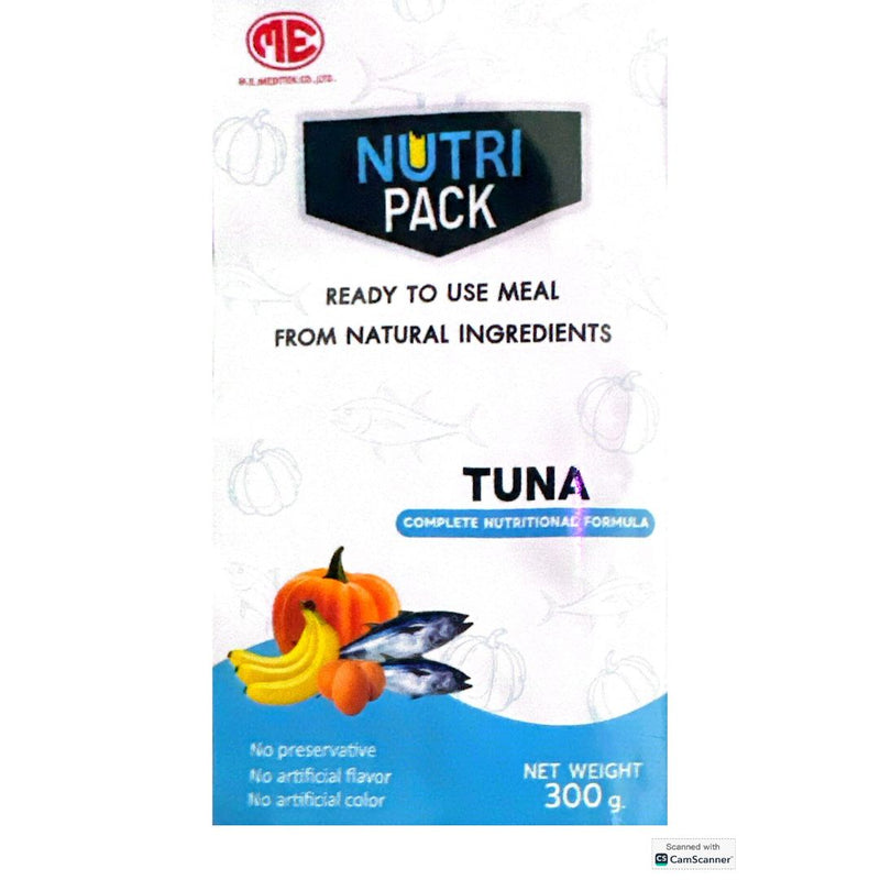 NutriPack Blended Tuna with Pumpkin – Ready-to-Eat Oral & Enteral Feeding Meal (300g)