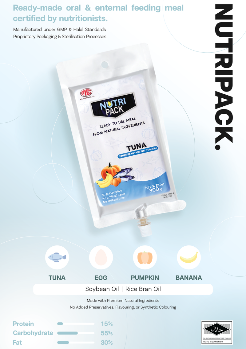 NutriPack Blended – Ready-to-Eat Oral & Enteral Feeding Meal (300g)