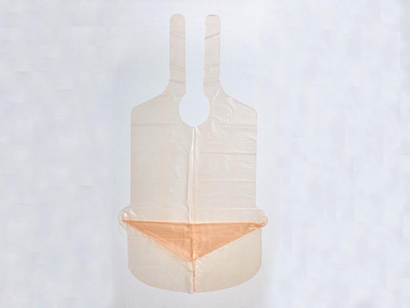 Meal Apron with Pocket (100 pieces/box) | Hakuzo