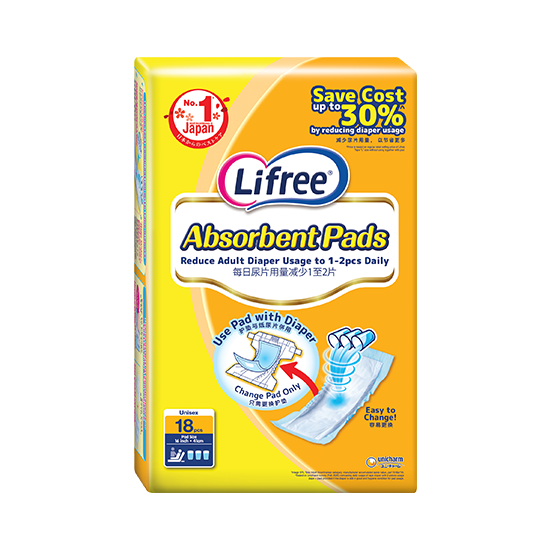 Lifree Absorbent Pads 18s