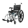 KERUSI RODA KOMOD MANUAL ALUMINIUM DENGAN RODA BELAKANG LEPAS CEPAT – 18”