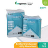 Alas Kain Bersalut Ecosorb 4 Lapis &amp; Prosorb 5 Lapis | Alas Bawah (10 Keping) B0711/B0721