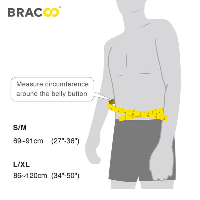 Low Back Fulcrum Wrap ComfyFit with Splint BS30 | BRACOO