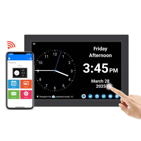 10" iElder Smart Clock - Orientation Dementia Clock (ETA early June 2026)