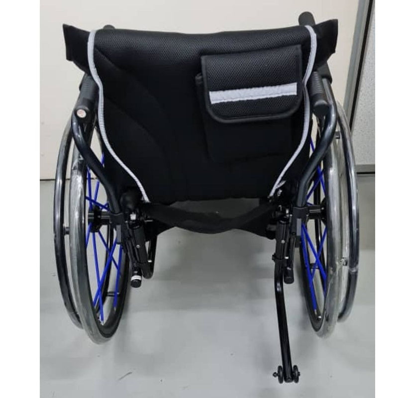 Aluminium Sport Wheelchair with swing back armrest