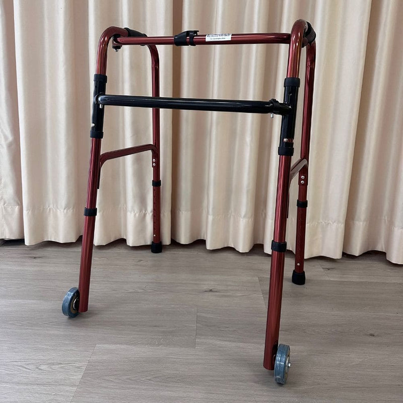 Walking frame with Castors (Brown)