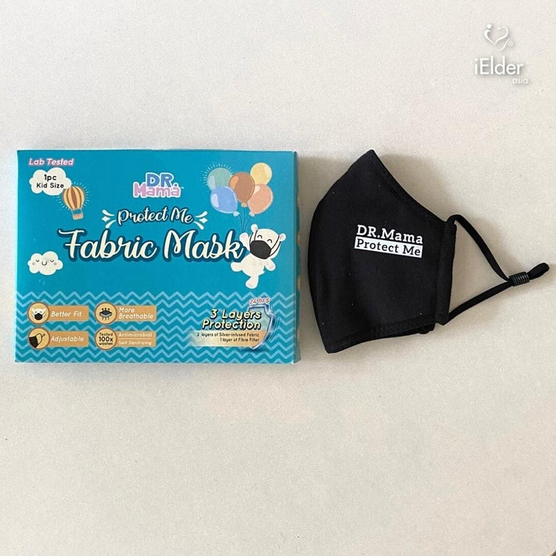 Topeng Fabrik Antimikrob Dr Mama [Saiz kanak-kanak]