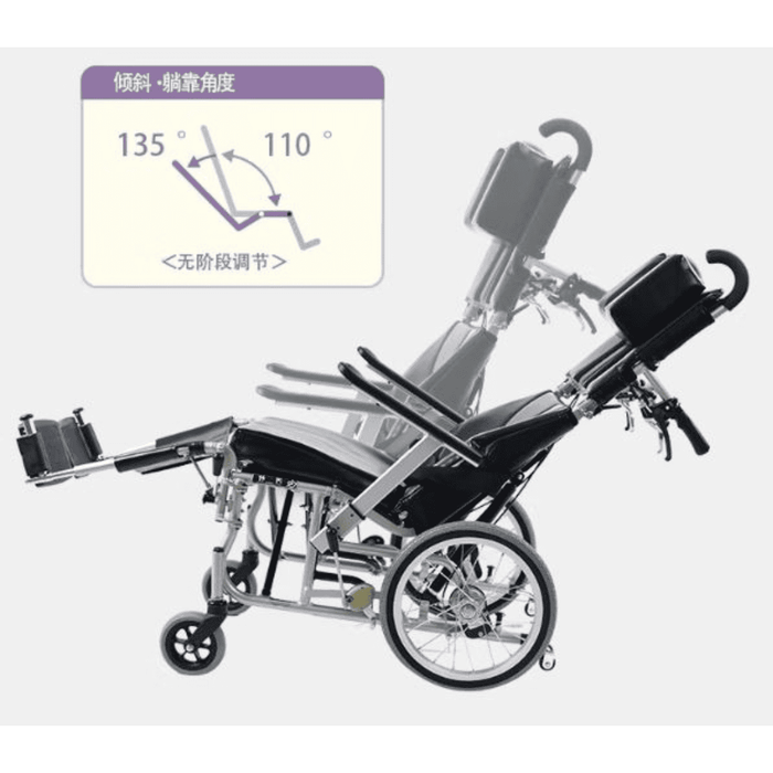 安装倾斜和倾斜轮椅 KPF16-42 |河村